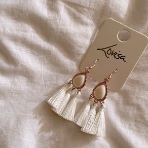 LOVISA tassel earrings